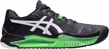 ASICS Gel Resolution 8 'Black Green Gecko' 1041A079-003 ASICS Gel Resolution 8 'Black Green Gecko' 1041A079-003
