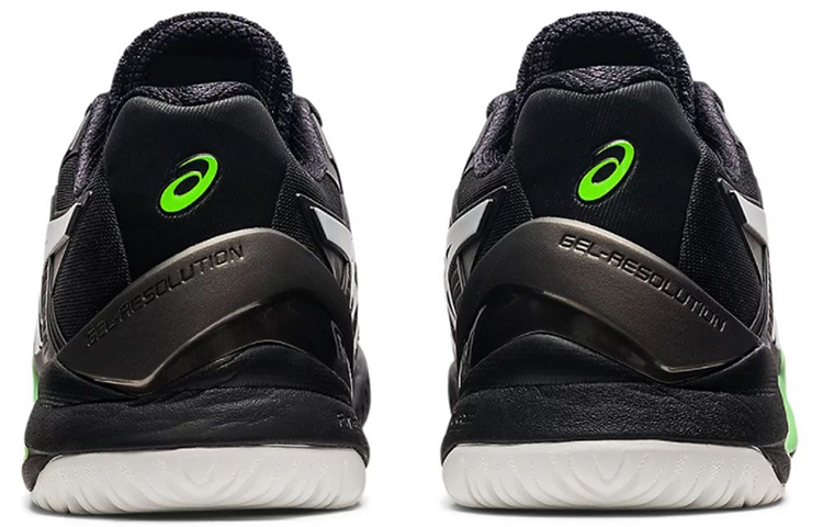 Details for ASICS Gel Resolution 8 'Black Green Gecko' 1041A076-003