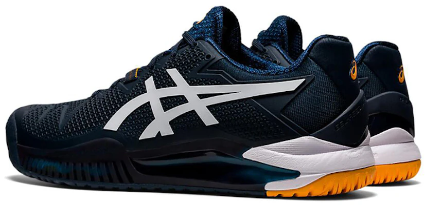 ASICS Gel Resolution 8 'French Blue' Lelaki & Wanita 1041A079-403 Lookbook ASICS Gel Resolution 8 'French Blue' Lelaki & Wanita 1041A079-403