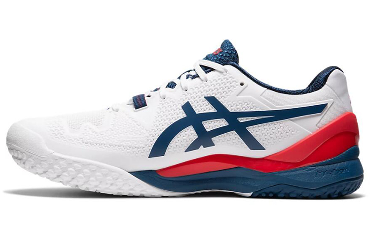 Buy ASICS Gel-Resolution 8 'Putih Biru Merah' 1041A123-103