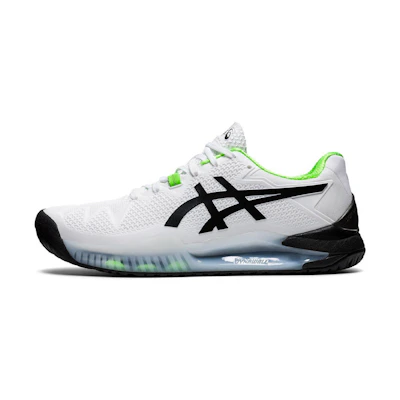 ASICS Gel Resolution 8 'White Green Gecko'