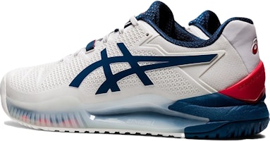 ASICS Gel Resolution 8 'White Mako Blue' 1041A079-103 ASICS Gel Resolution 8 'White Mako Blue' 1041A079-103