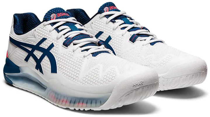 ASICS Gel Resolution 8 'White Mako Blue' 1041A079-103 Order ASICS Gel Resolution 8 'White Mako Blue' 1041A079-103