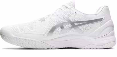 ASICS Gel Resolution 8 'White Pure Silver' 1041A079-100 ASICS Gel Resolution 8 'White Pure Silver' 1041A079-100