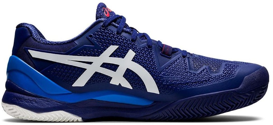 ASICS Gel Resolution 8 Clay 'Dive Blue' 1041A076-405 Order ASICS Gel Resolution 8 Clay 'Dive Blue' 1041A076-405
