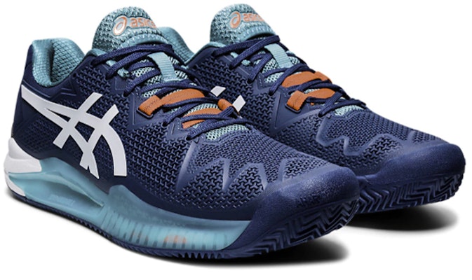 亚瑟士凝胶解析8代泥地版“鲨鱼蓝” 1041A076-401 Lookbook 亚瑟士凝胶解析8代泥地版“鲨鱼蓝” 1041A076-401