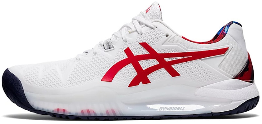 ASICS Gel Resolution 8 LE 'Putih Merah Klasik' 1041A292-110 Buy ASICS Gel Resolution 8 LE 'Putih Merah Klasik' 1041A292-110