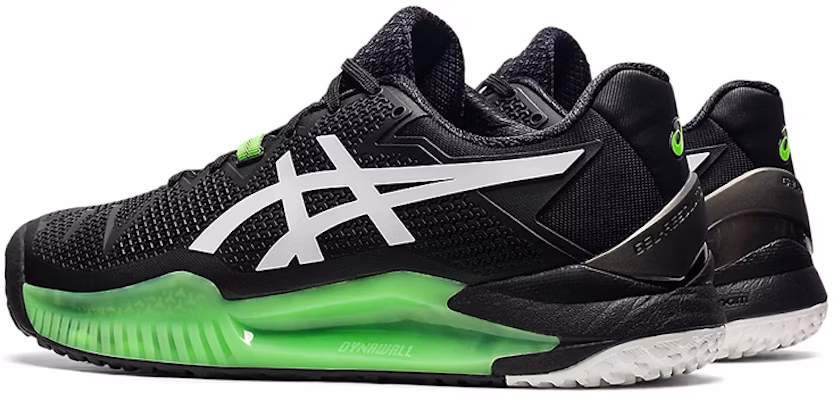 ASICS Gel-Resolution 8 OC Wide 'Hitam Hijau' 1041A123-003 Shop ASICS Gel-Resolution 8 OC Wide 'Hitam Hijau' 1041A123-003