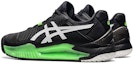 Shop ASICS Gel-Resolution 8 OC Wide 'Hitam Hijau' 1041A123-003