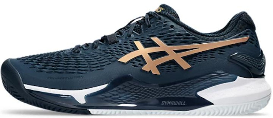 ASICS Gel Resolution 9 'French Blue Pure Gold' 1041A475-960 Buy ASICS Gel Resolution 9 'French Blue Pure Gold' 1041A475-960