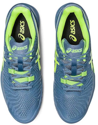ASICS Gel Resolution 9 'Steel Blue Hazard Green' 1041A330-400 Purchase ASICS Gel Resolution 9 'Steel Blue Hazard Green' 1041A330-400