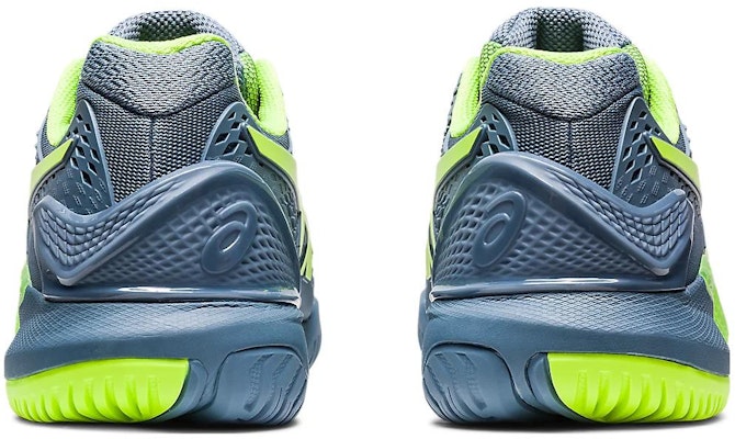 ASICS Gel Resolution 9 'Steel Blue Hazard Green' 1041A330-400 Details for ASICS Gel Resolution 9 'Steel Blue Hazard Green' 1041A330-400