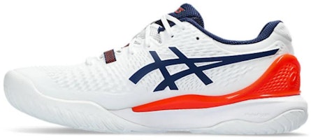 ASICS Gel Resolution 9 'White Blue Expanse Koi' 1041A330-102 ASICS Gel Resolution 9 'White Blue Expanse Koi' 1041A330-102
