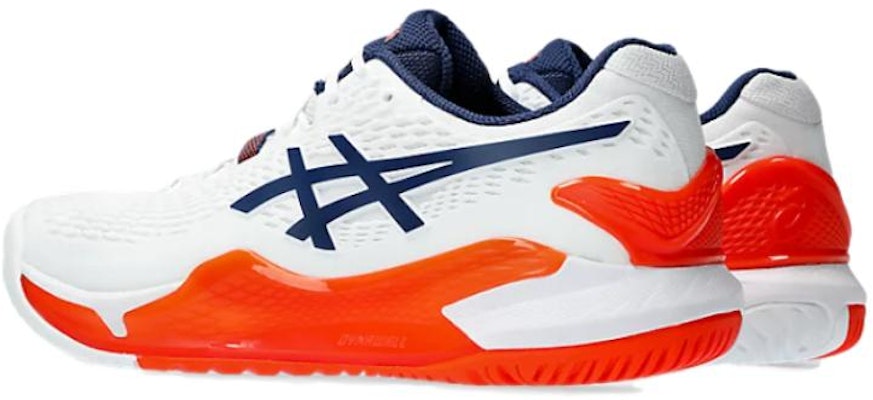 ASICS Gel Resolution 9 'White Blue Expanse Koi' 1041A330-102 Lookbook ASICS Gel Resolution 9 'White Blue Expanse Koi' 1041A330-102