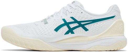 ASICS Gel Resolution 9 'Putih Pitch Hijau' 1041A435-101 Lookbook ASICS Gel Resolution 9 'Putih Pitch Hijau' 1041A435-101