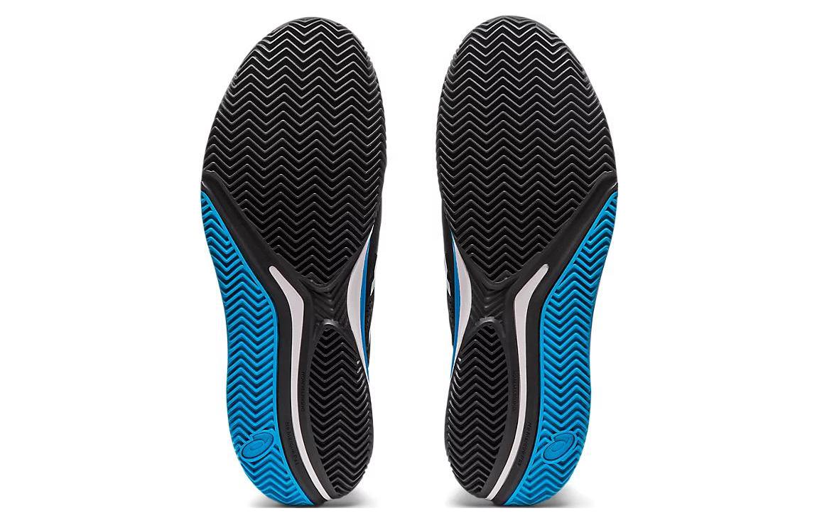 Sizing ASICS Gel Resolution 9 Clay 'Negro Azul'. 1041A375-001