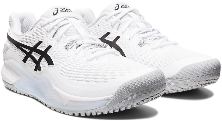 ASICS Gel Resolution 9 OC 'White Black' 1041A377-100 Lookbook ASICS Gel Resolution 9 OC 'White Black' 1041A377-100
