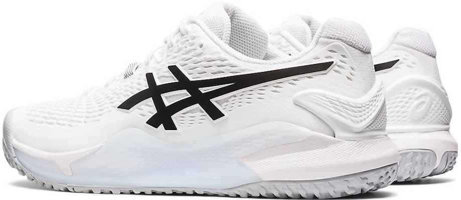 ASICS Gel Resolution 9 OC 'White Black' 1041A377-100 Shop ASICS Gel Resolution 9 OC 'White Black' 1041A377-100