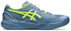 Order ASICS Gel Resolution 9 Wide 'Biru Keluli Hijau Hazard' 1041A376-400