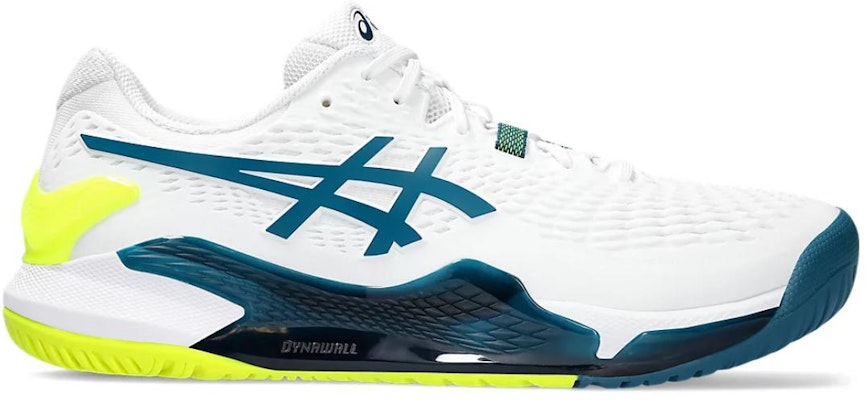 ASICS Gel Resolution 9 Wide 'White Restful Teal' 1041A376-101 Order ASICS Gel Resolution 9 Wide 'White Restful Teal' 1041A376-101