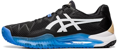 ASICS Gel-Resolution 'Black White Blue' 1041A078-001 ASICS Gel-Resolution 'Black White Blue' 1041A078-001