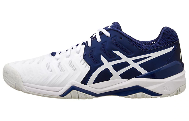 ASICS Gel Resolution Novak 'White Blue' E805N-5001