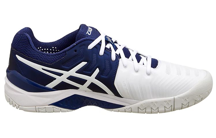 Order ASICS Gel Resolution Novak 白蓝配色网球鞋 E805N-5001