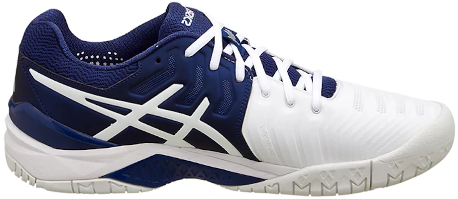 ASICS Gel Resolution Novak 白蓝配色网球鞋 E805N-5001 Order ASICS Gel Resolution Novak 白蓝配色网球鞋 E805N-5001
