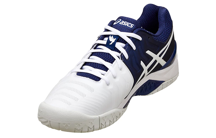 Lookbook ASICS Gel Resolution Novak 白蓝配色网球鞋 E805N-5001