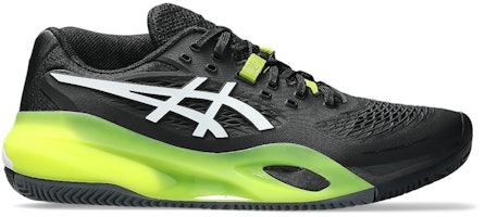 ASICS Gel Resolution X Clay 'Black White Green' 1041A485-002 ASICS Gel Resolution X Clay 'Black White Green' 1041A485-002