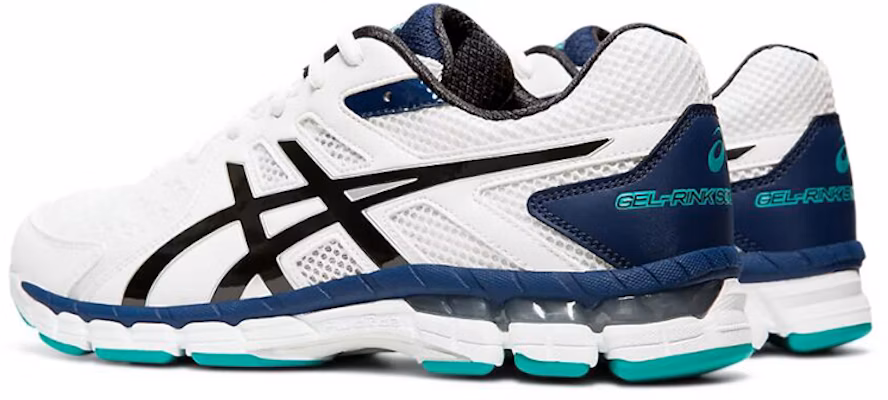 ASICS Gel-Rink Scorcher 4 (2E) /Black 'White' P532N-100 Shop ASICS Gel-Rink Scorcher 4 (2E) /Black 'White' P532N-100