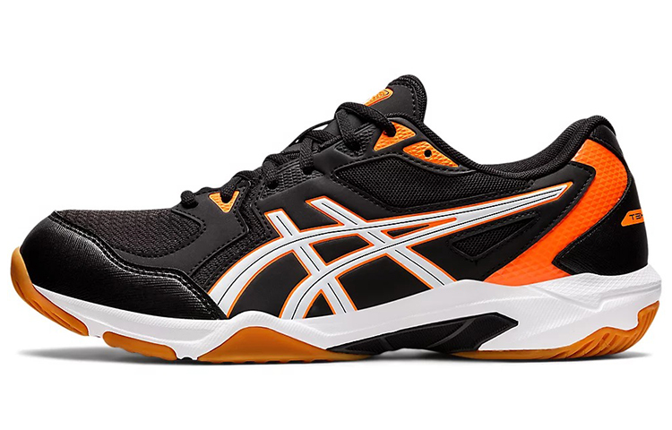 ASICS Gel Rocket 10 2E Wide 'Black Shocking Orange' 1073A053-011