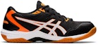 Order ASICS Gel Rocket 10 2E Wide 'Hitam Jingga Terang' 1073A053-011