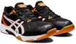 Lookbook ASICS Gel Rocket 10 2E Wide 'Hitam Jingga Terang' 1073A053-011
