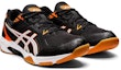 Lookbook ASICS Gel Rocket 10 2E Wide 'Hitam Jingga Terang' 1071A081-011