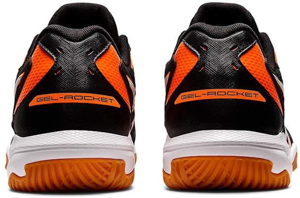ASICS Gel Rocket 10 2E Wide 'Hitam Oranye Terang' 1073A053-011 Purchase ASICS Gel Rocket 10 2E Wide 'Hitam Oranye Terang' 1073A053-011
