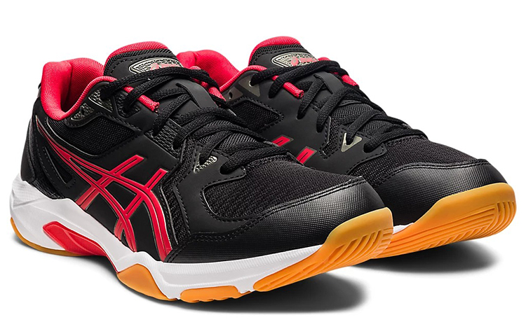 Lookbook ASICS Gel Rocket 10 ''Zwart Electric Rood'' 1071A054-008
