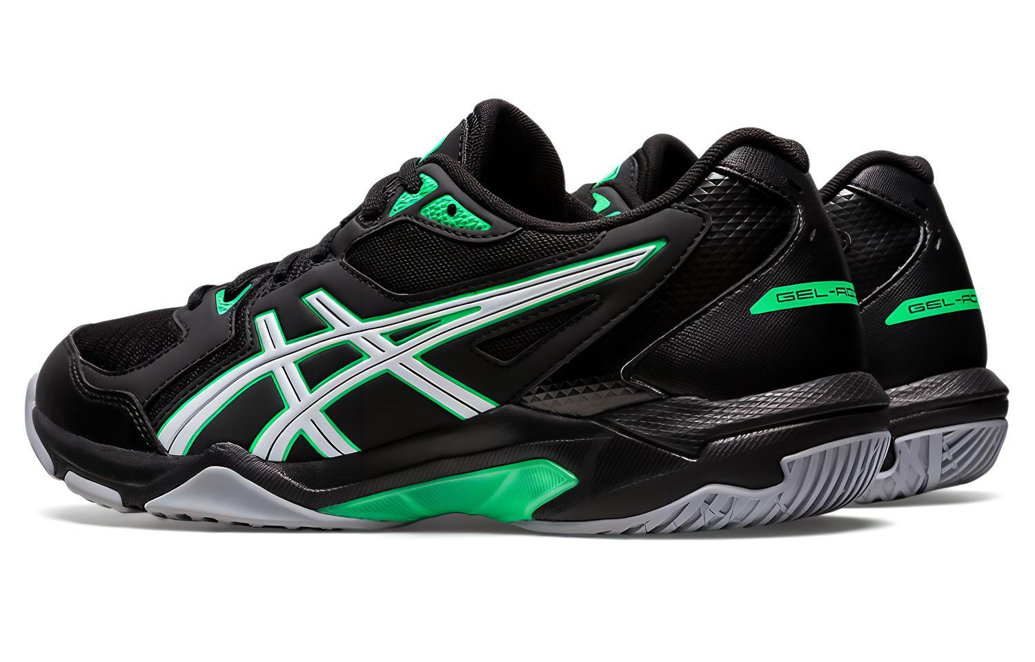 Shop ASICS Gel Rocket 10 ''Schwarz New Leaf'' 1071A054-012