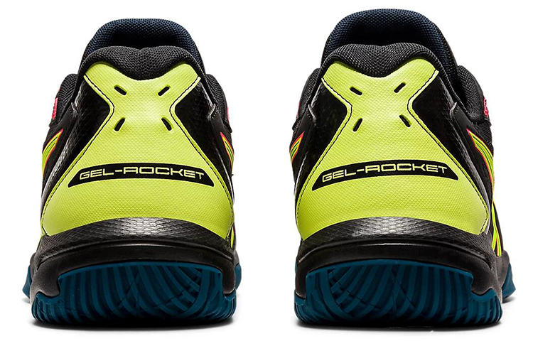 Purchase 亞瑟士 Gel Rocket 10 '黑色 安全黃' 1071A054-010