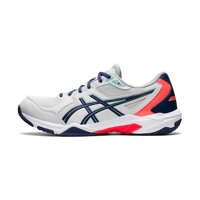ASICS Gel Rocket 10 'Glacier Grey Sunrise Red'