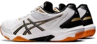 Shop Kasut Bola Tampar ASICS Gel-Rocket 10 Putih/Hitam 1073A047-101