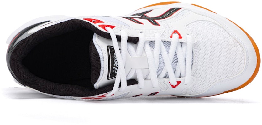 ASICS Gel Rocket 10 'White Black Red' 1071A054-108 Lookbook ASICS Gel Rocket 10 'White Black Red' 1071A054-108
