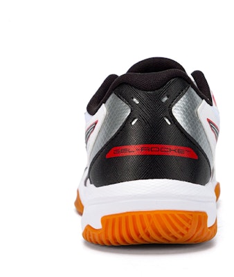 ASICS Gel Rocket 10 'White Black Red' 1071A054-108 Shop ASICS Gel Rocket 10 'White Black Red' 1071A054-108