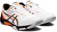Lookbook アシックス ゲルロケット10 白/ショッキングオレンジ 1071A054-106
