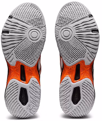 ASICS Gel Rocket 10 ''Bianco Arancione Shock'' 1071A054-106 Details for ASICS Gel Rocket 10 ''Bianco Arancione Shock'' 1071A054-106