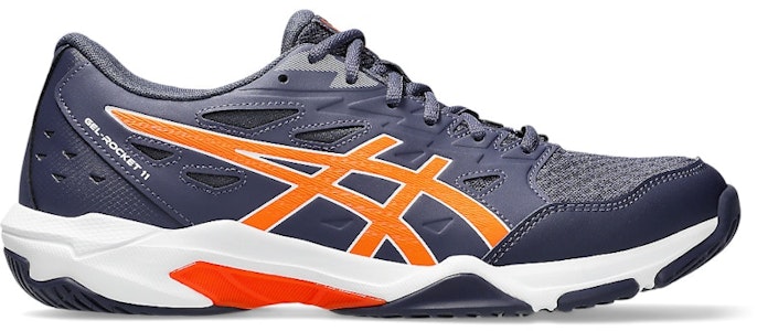 ASICS Gel Rocket 11 ''Indigo Fog Nova Orange'' Sepatu Voli Pria. 1071A091-500 Buy ASICS Gel Rocket 11 ''Indigo Fog Nova Orange'' Sepatu Voli Pria. 1071A091-500