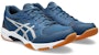 ASICS Gel Rocket 11 'Mako Blue Pure Silver' Lelaki & Wanita Sneakers. 1071A091-400