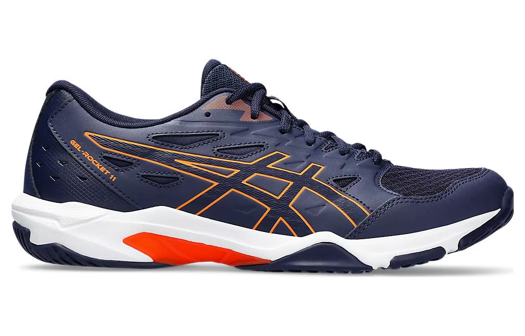 Order 亚瑟士 Gel Rocket 11 '海军蓝震撼橙色' 1071A091-402