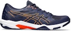 Order ASICS Gel Rocket 11 'Peacoat Shocking Orange' Lelaki dan Wanita 1071A091-402