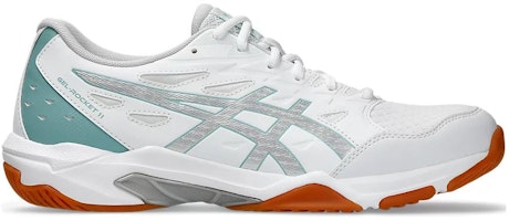 ASICS Gel Rocket 11 'Putih Teal Tint' 1073A065-102 Order ASICS Gel Rocket 11 'Putih Teal Tint' 1073A065-102